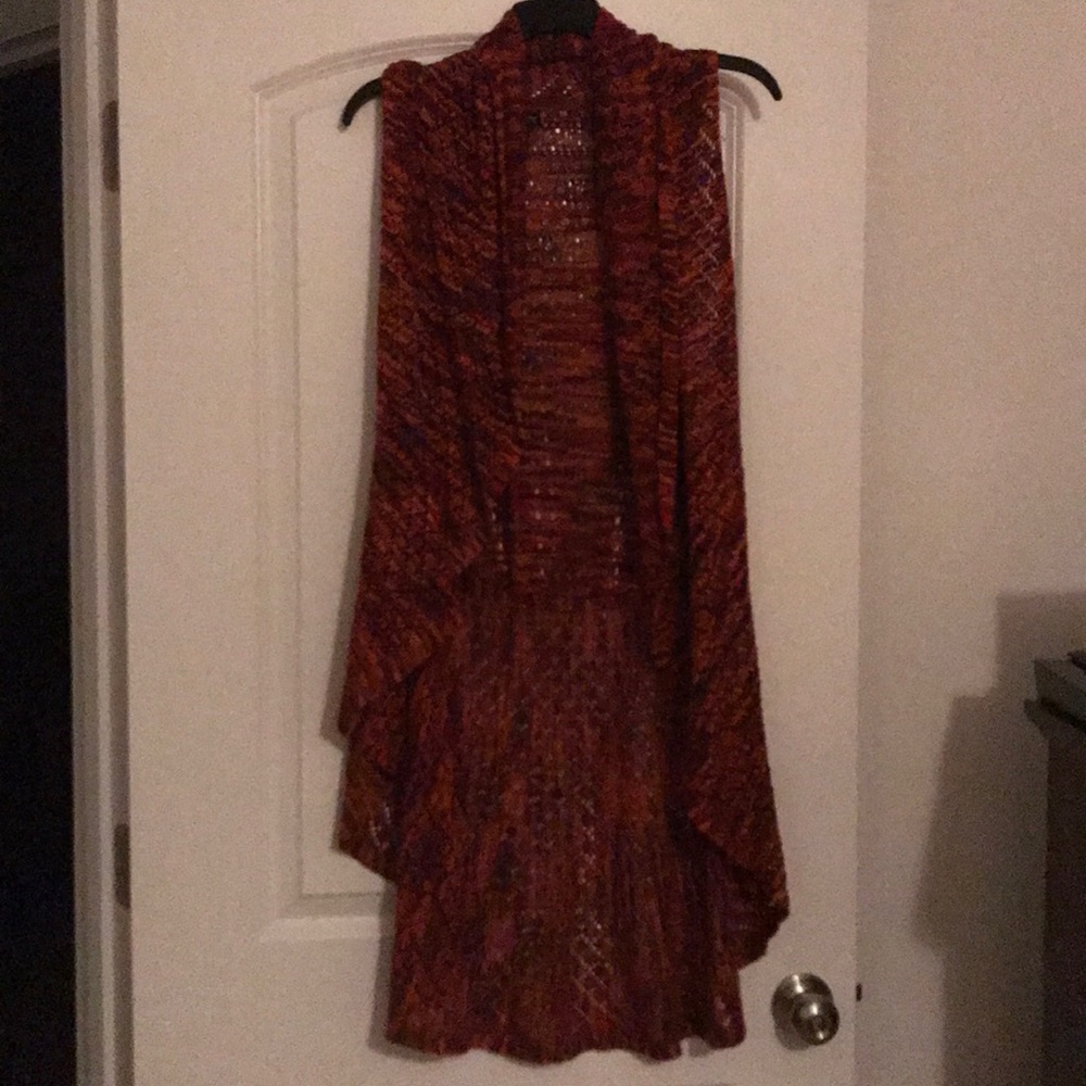 Sleeveless sweater-3X